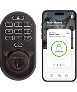 Kwikset 99380-002 Halo - Wi-Fi Smart Lock, Keyless Entry Door Deadbolt, ... - $1,528.30 MXN