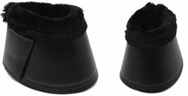 Horse Large  Neoprene Padded Overreach Hoof Protection Fleece Bell Boots... - $21.77