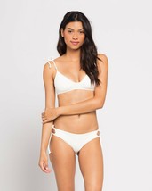 L*Space Swimwear Cream Daisy Bralette Bikini Top (L) Nwt $88 - £56.43 GBP