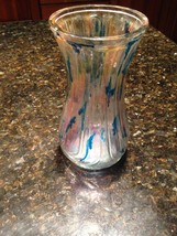 Multicolored Glass Vase 9" - $24.99