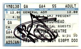 Mushroomhead Ticket Stub January 30 2004 Tempe Arizona Autographed - £24.92 GBP