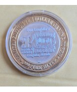 Don Laughlin&#39;s Riverside Resort Ltd Edt Ten Dollar Gaming Token .999 Fin... - €25,71 EUR