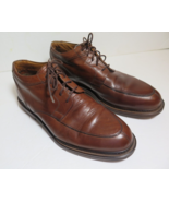 Cable &amp; Co Mens Sz 11.5 D Brown Leather Cognac Oxfords Lace Up Dress Sho... - $56.55