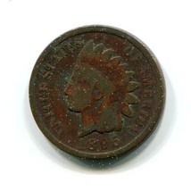 1895 Indian Head Penny United States Small Cent Antique Circulated Coin 03705 - £4.18 GBP