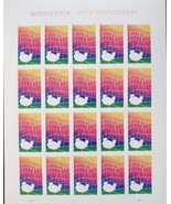 Woodstock 50th Anniversary - 2019 USPS 20 Forever Stamps Sheet - £15.62 GBP