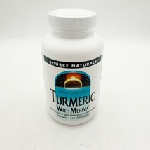 Source Naturals Meriva Turmeric Complex 500 mg 120 Capsules Dairy-Free Exp 4/26 - £28.97 GBP