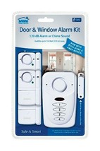 Sabre HS-WAK Door &amp; Window Alarm Kit, Plastic, White - £13.55 GBP