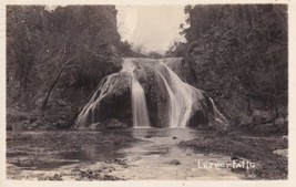 Turner Falls Davis Oklahoma OK Real Photo Ardmore to Enid Postcard A12 - £2.27 GBP