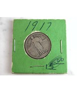 1917 Standing Liberty Quarter Dollar Coin E6858 - $654.75 MXN