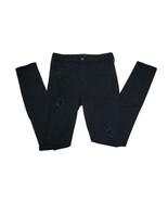 Hollister Super Skinny Jeans Womens Size 5 L - 27 Black High Rise Distre... - £14.00 GBP