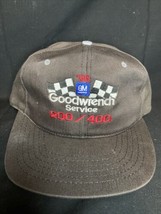 Vintage 96 Goodwrench 200/400 Nascar Hat Cap Brown Snapback Usa Gm - £15.20 GBP