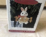 1994 Hallmark Keepsake Ornament Fabulous Decade Rabbit  - $15.04