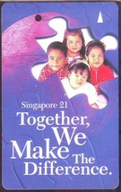 S&#39;ore 21 Together We Make The Difference S&#39;pore TransitLink Train/Bus Card - £11.70 GBP