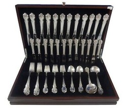 Breton Rose by International Sterling Silver Flatware Set 12 Service 72 Pieces - £2,571.92 GBP