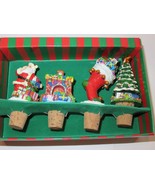 Christopher Radko Home for the Holidays Twas the Night Stoppers Set 4 - $229.06 MXN