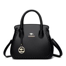 Women Fashion Bucket  Bag 2023 Ladies Designer Lychee Pattern Diagonal Handbag L - £156.27 GBP