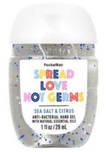 Bath & Body Works Spread Love Not Germs Pocketbac Hand Sanitizer 1 Oz - $2.75