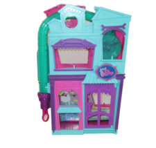 Littlest Pet Shop Playset - Foldable Pinball Apartment House #A3682 - 2012 Condo - $13.86