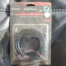 RADIOSHACK 20 FT HEADPHONE EXTENSION CORD 1/8 STEREO M TO 1/4 STEREO F S... - $9.49