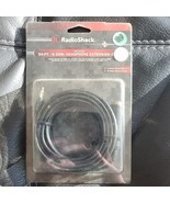 RADIOSHACK 20 FT HEADPHONE EXTENSION CORD 1/8 STEREO M TO 1/4 STEREO F S... - £7.44 GBP