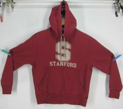 Stanford University Graphic Print Pullover Drawstring Hoodie Size (S) Cardinal - £30.11 GBP