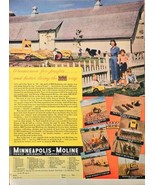 MINNEAPOLIS MOLINE POWER IMPLEMENT CO-FARMING-AGRICULTURE-1941 Vintage P... - $12.86