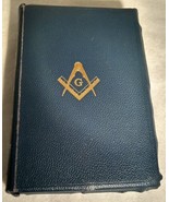 Holy Bible Masonic Edition 1940 A. J. Holman Company Masonry History - $570.82 MXN