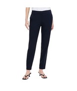 Bar III Womens 0 Navy Blue Straight Leg Dress Pants NWT BZ56 - $34.29