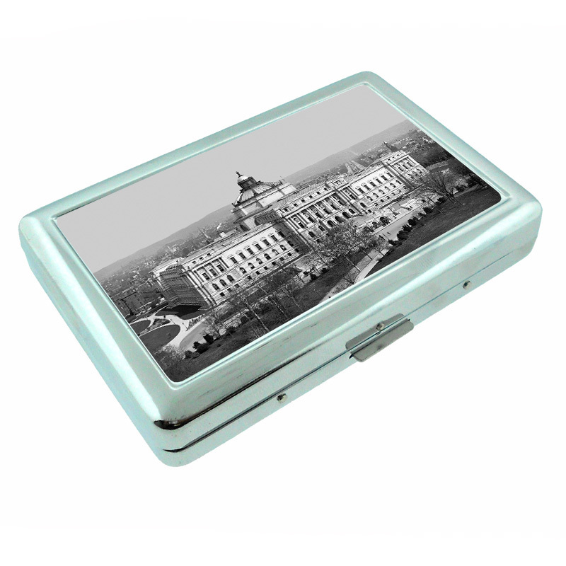 Washington D.C. D6 Silver Metal Cigarette Case RFID Protection Wallet Mo... - $16.78 Washington D.C. D6 Silver Metal Cigarette Case RFID Protection Wallet Mo... - $16.78