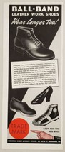 1941 Print Ad Ball-Band Work Shoes,Tennis Mishawaka Rubber &amp; Woolen Indiana - £11.59 GBP
