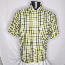 Men&#39;s Shirt Quiksilver Button Up Shirt for Men Plaid Medium - $9.50