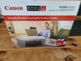 Brand New Canon TS3322 Wireless All In One Printer   - $2,427.45 MXN