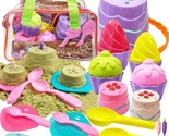 Beach Toys Play Sand Beach Bucket Inflatable Bouncy Balls For Kids Toddl... - £20.45 GBP
