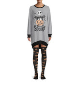 Disney One piece pull overNightmare Before Christmas Sleepshirt with Soc... - $409.15 MXN