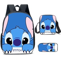   Backpack for Men Boys Lilo &amp; Stitch 3D Print  Waterproof Children&#39;s Schoolbag  - £98.39 GBP