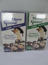 The Mother Goose Video Treasury Vol 1-4 (1994 VHS) Left Coast Television... - £10.96 GBP