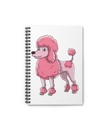 Poodle Spiral Notebook - Ruled Line - $23.99