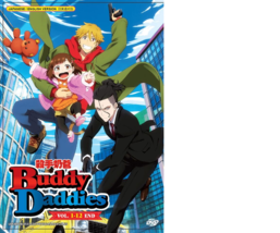 DVD Anime Buddy Daddies Complete TV Series (1-12 End) English Dub All Region - £33.01 GBP