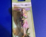 Darice Mini Accents Mini Fairy Resin 2015 Yellow &amp; Pink with Matched Flower - $10.89