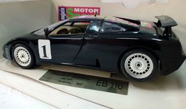Rare 1/18 scale Bburago Bugatti EB110 Limited Edition Motor Sport Magazi... - $129.00