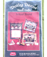 Ozark Crafts 853 School Board Doily Decor Teachers Tote Bag Message Boar... - $8.90