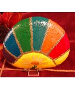 Daisy Sunburst Rainbow Mixed Media Painted Rock Gifts Friends Positive M... - €14,58 EUR