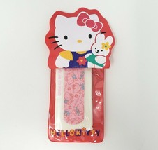 Vintage 1997 Sanrio Hello Kitty 10 Sterile Adhesive Bandages In Vinyl Bag - £26.01 GBP