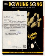 *Songwriter HARRY TOBIAS Hand-Signed Letter to Movie Producer JERRY WALD... - £58.84 GBP
