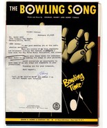 *Songwriter HARRY TOBIAS Hand-Signed Letter to Movie Producer JERRY WALD... - £57.74 GBP