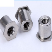 BSOA-M2.5-8 Press Fit Standoff BlindHoleThreaded Self Clinching Sheet Metal nuts image 8