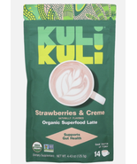 Kuli Kuli Strawberries &amp; Crème Organic Superfood Latte - Strawberry Flav... - €18,73 EUR