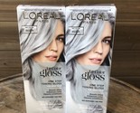 Loreal  Hair Color Dye Paris Le Color Gloss Silver Anti-Yellow Gray Hair... - $22.43