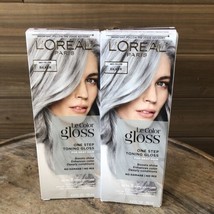 Loreal  Hair Color Dye Paris Le Color Gloss Silver Anti-Yellow Gray Hair... - $22.43
