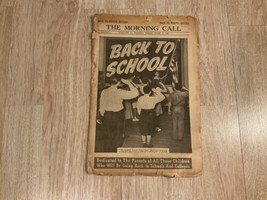 Newspaper The Morning Call August 21, 1940 Vintage - $15.00